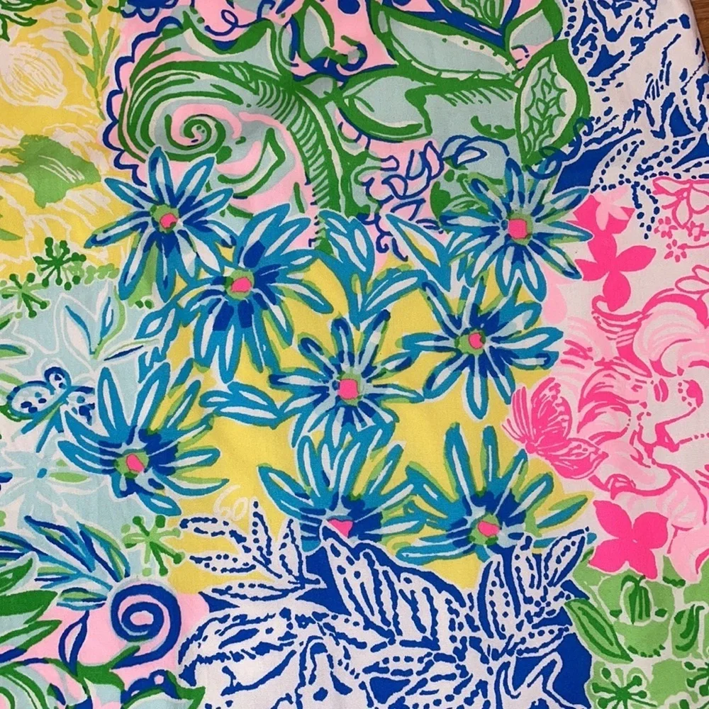 Lilly Pulitzer girls shift dress in print cheek to cheek size 10 NWT RARE!